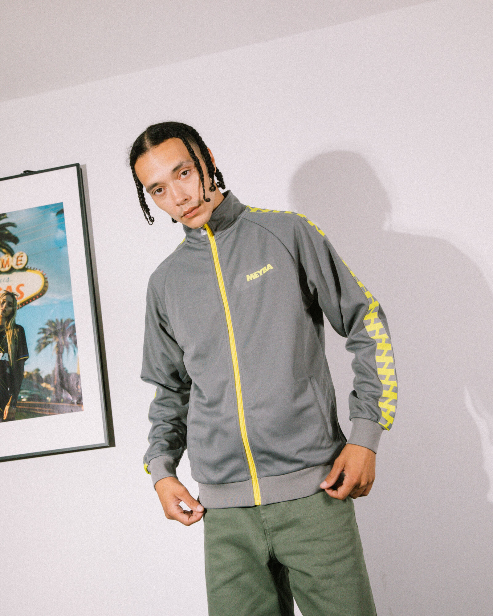Shop Terrace Track Jacket 100 Polyester Official Meyba Webshop