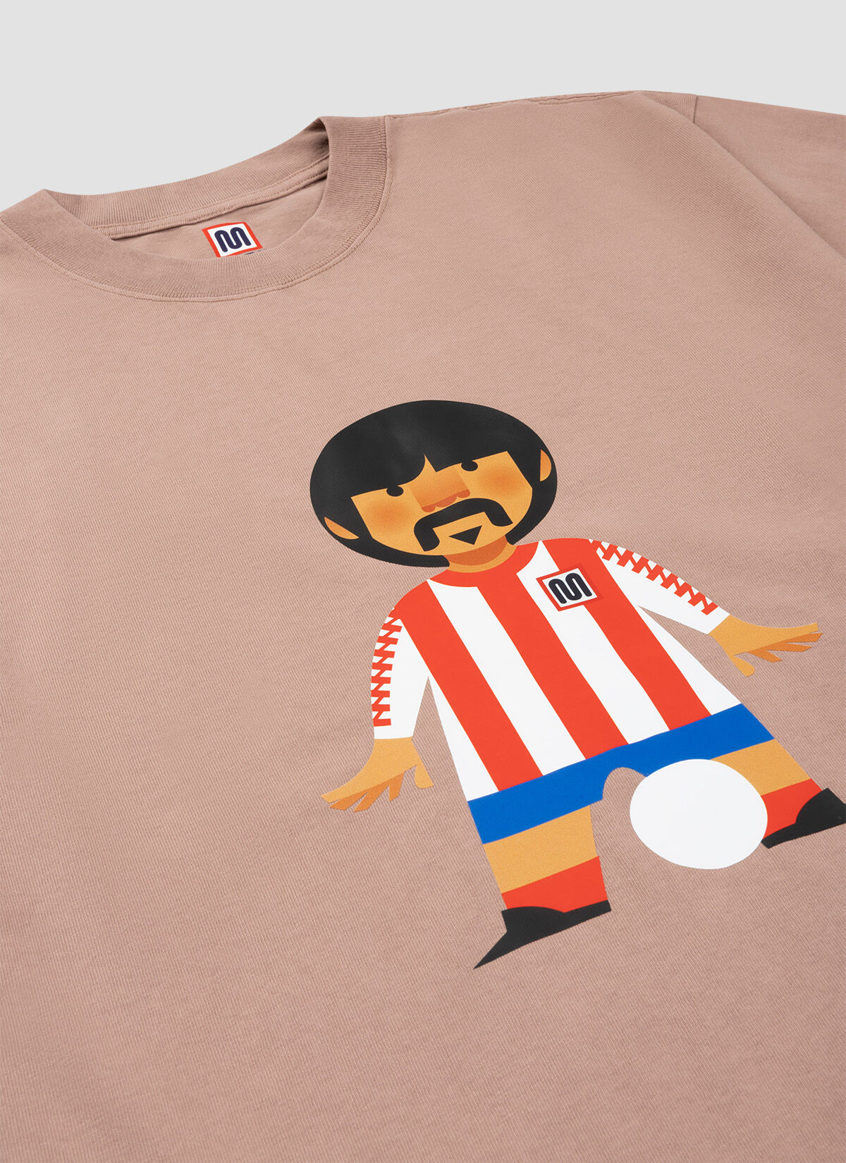 MEYBA x Stanley Chow Ath Tee, Stone, hi-res