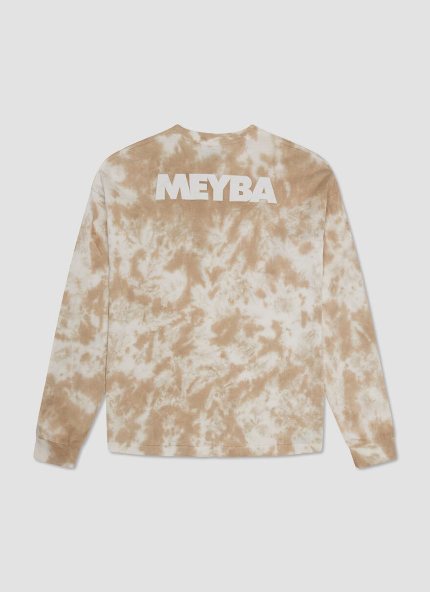 Meyba LS Cloud Dyed Tee - 100% Cotton, Grey Morn, hi-res