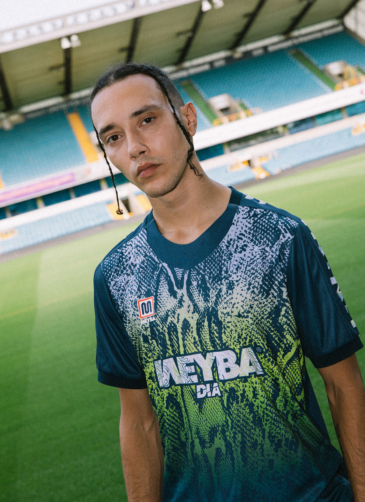 MEYBA Away Dia Pro Shirt, Navy, hi-res