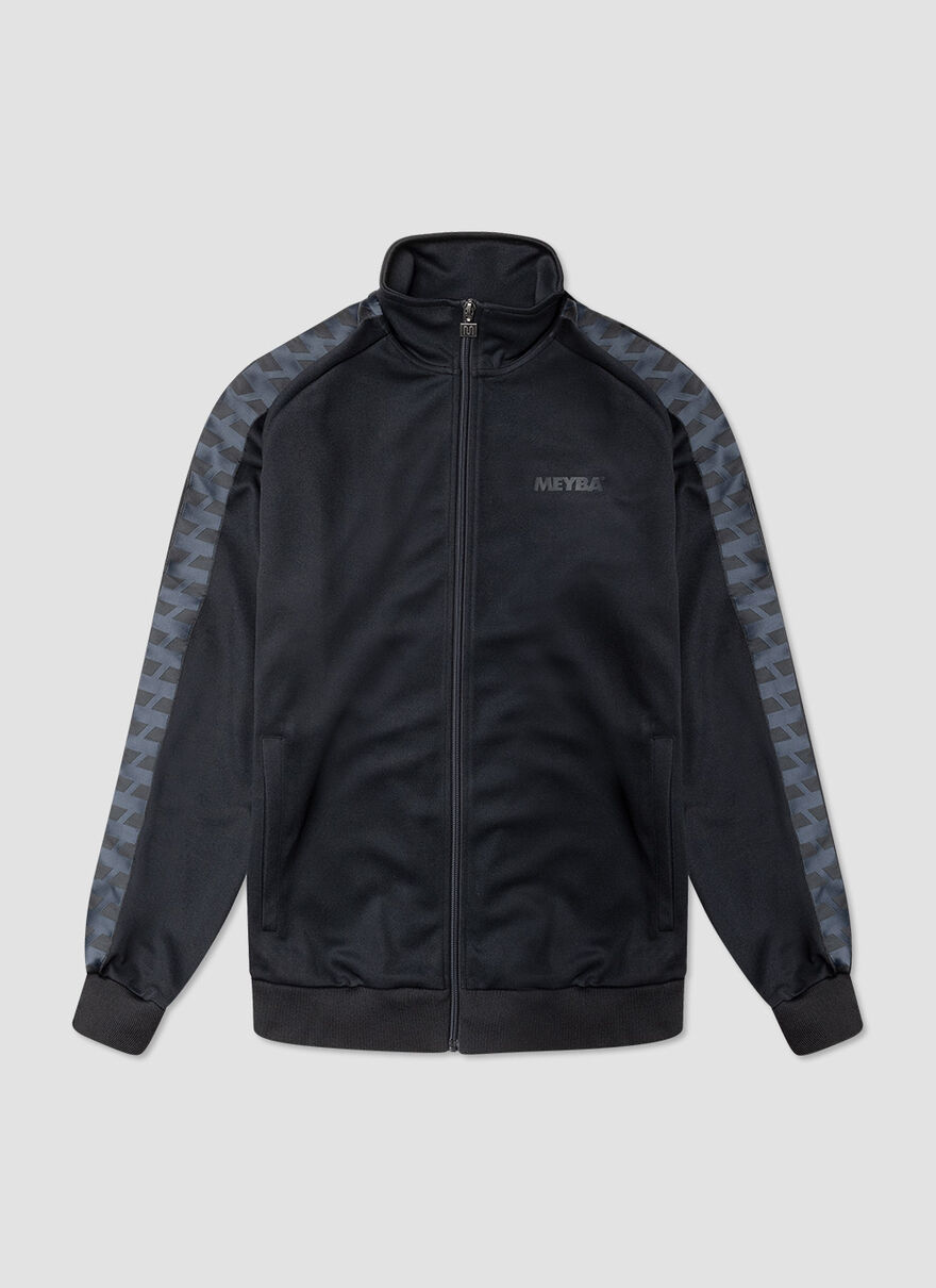 TERRACE TRACK JACKET, Black, hi-res
