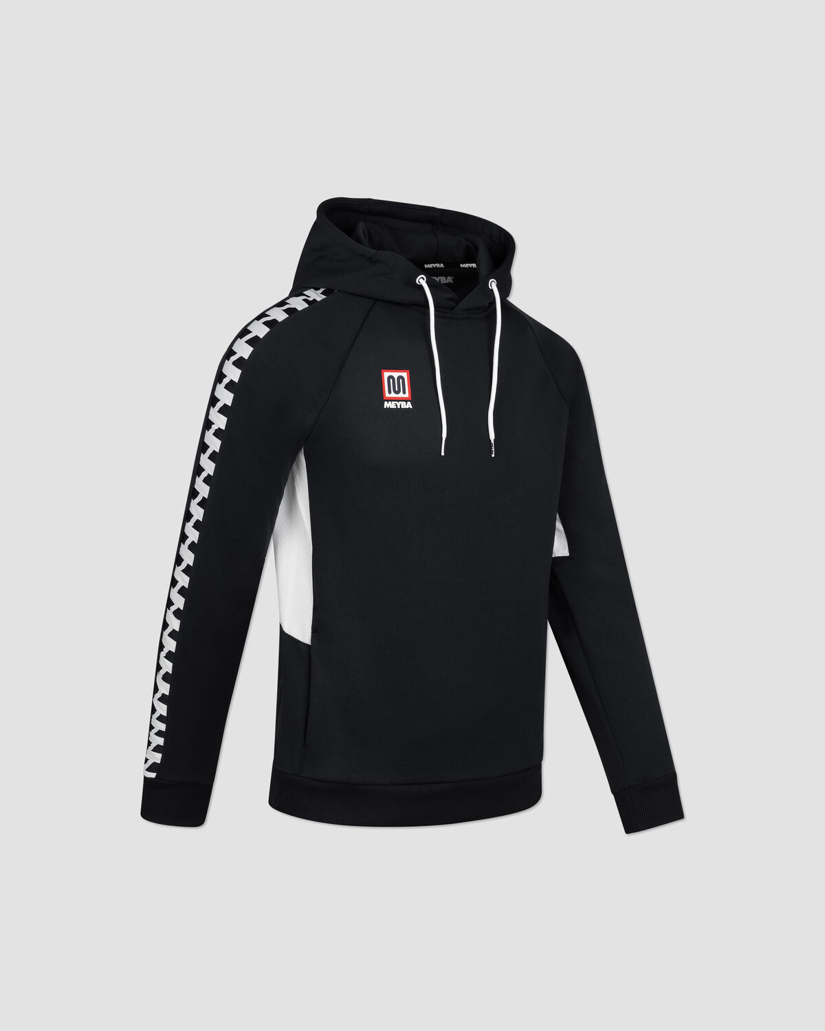 MEYBA Motion Poly Hoodie, Black, hi-res