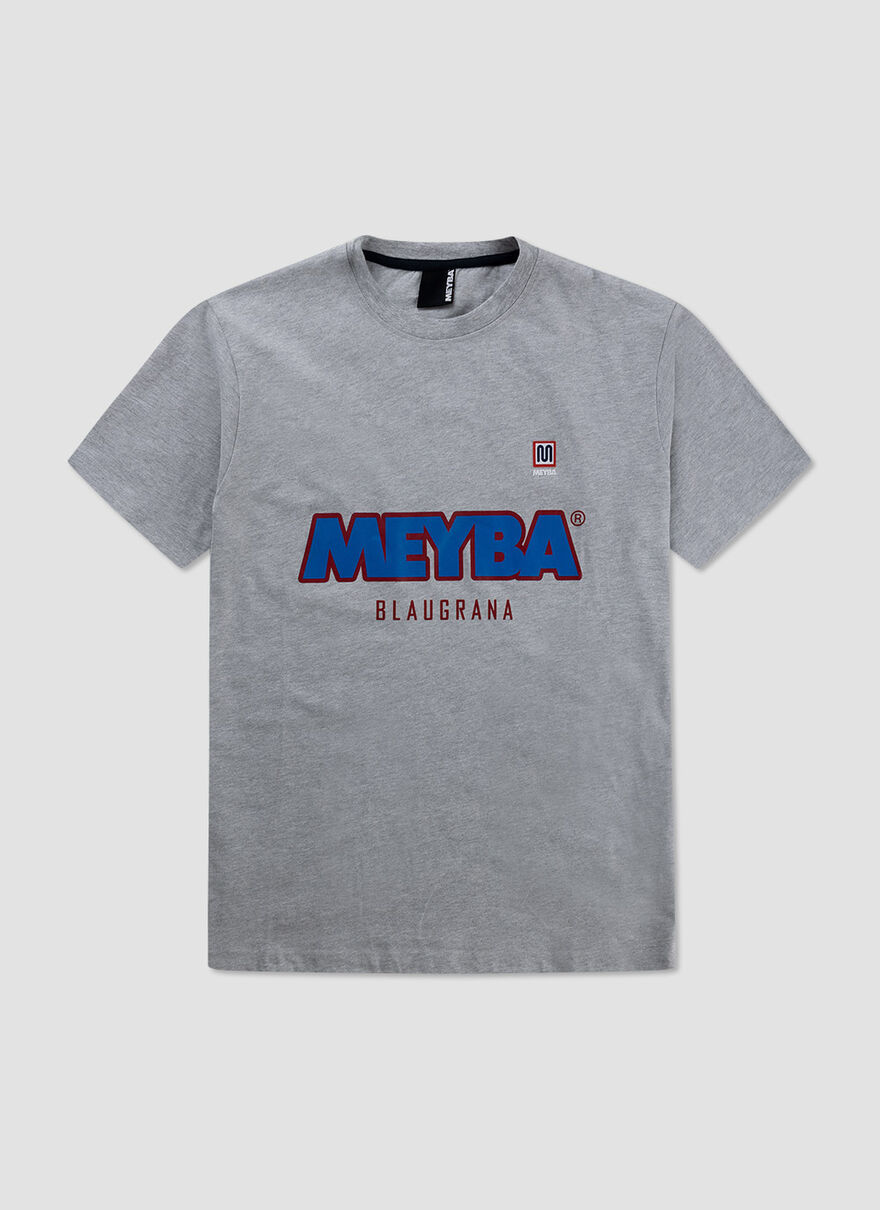 BLAUGRANA TRAINING TEE, Grey, hi-res