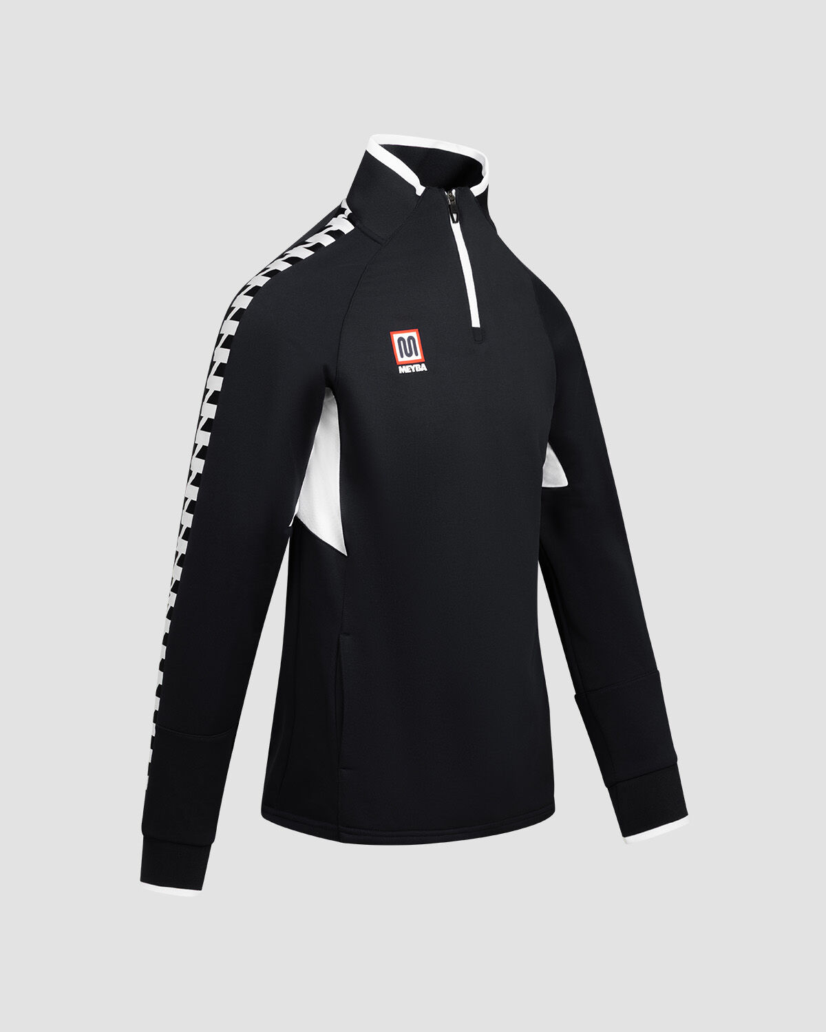 MEYBA Motion Half Zip Sweat, Black, hi-res