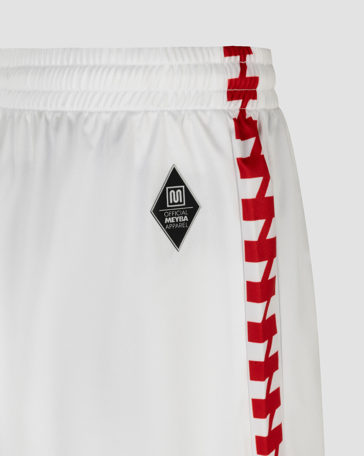 Mey Alpha Matchday Short, White/Red, hi-res