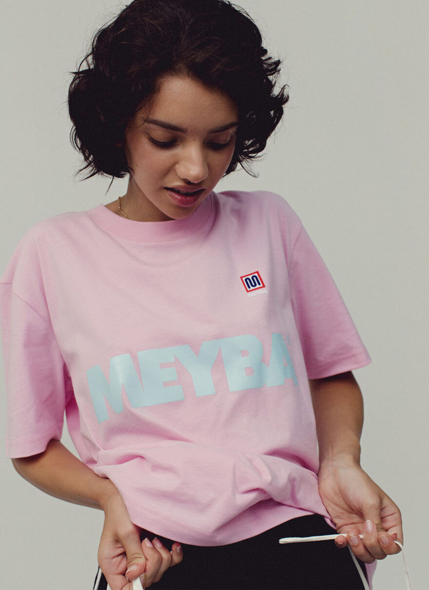 The Training Tee, Pink, hi-res