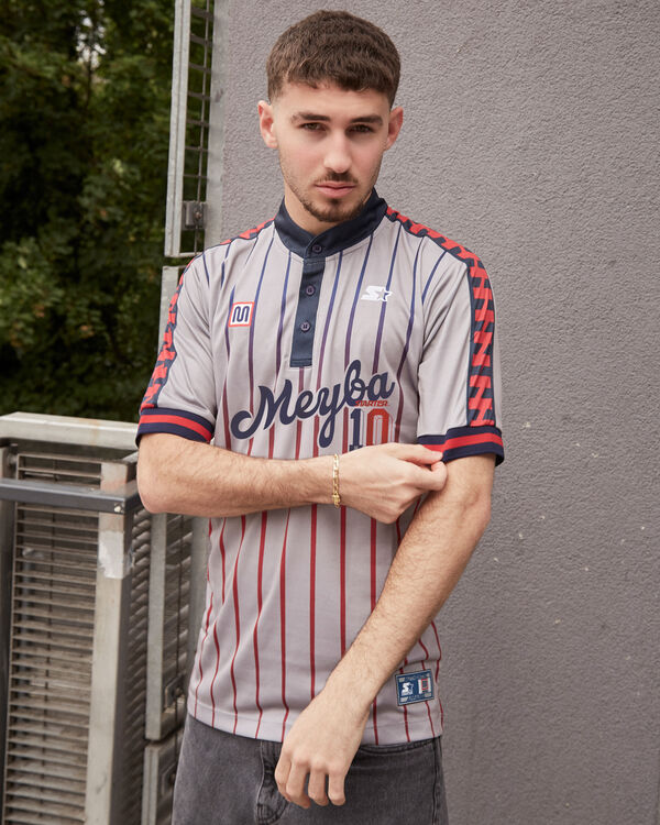 MEY x STA Button collar Jersey
