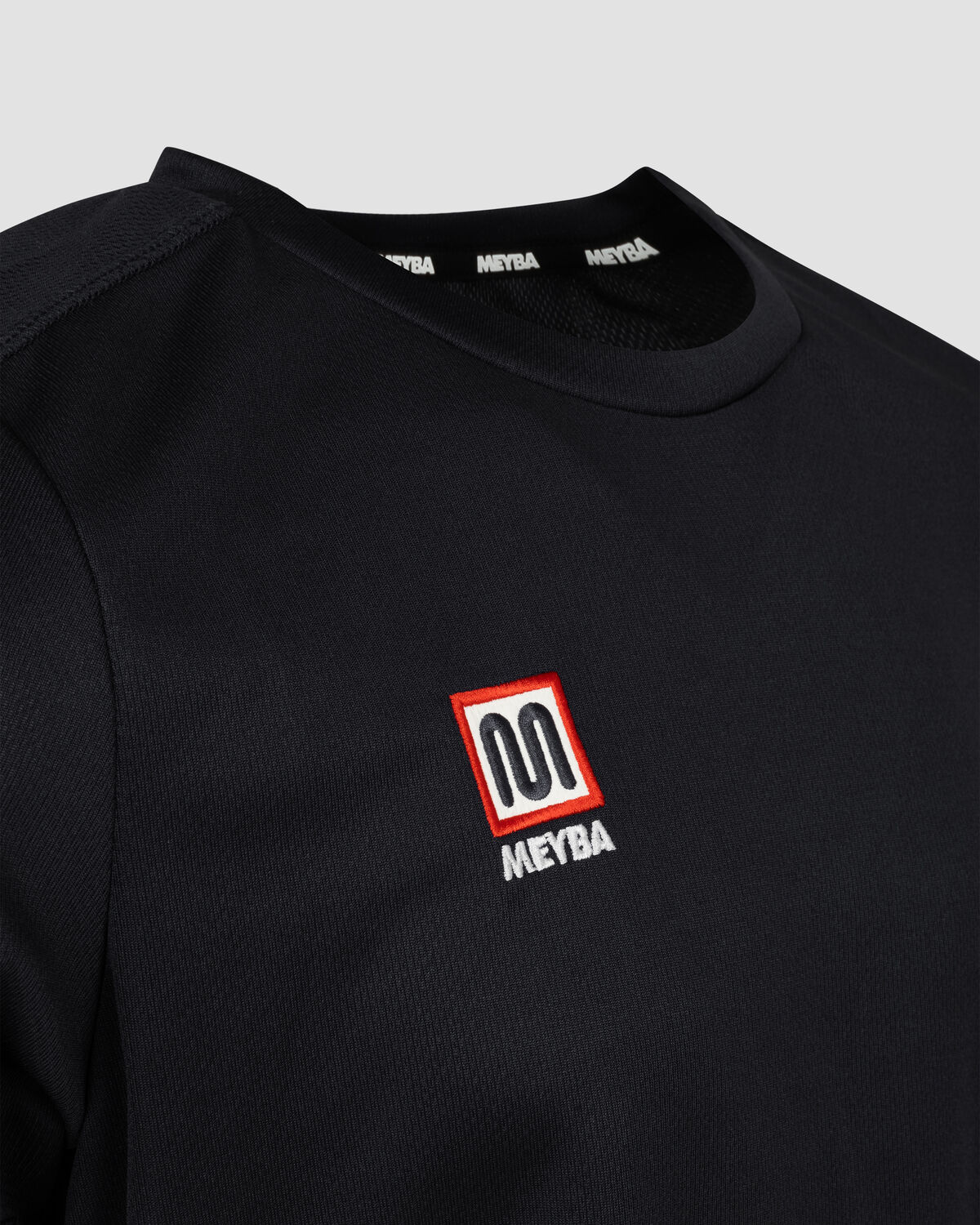 MEYBA APG Poly Crew Jersey, Black, hi-res