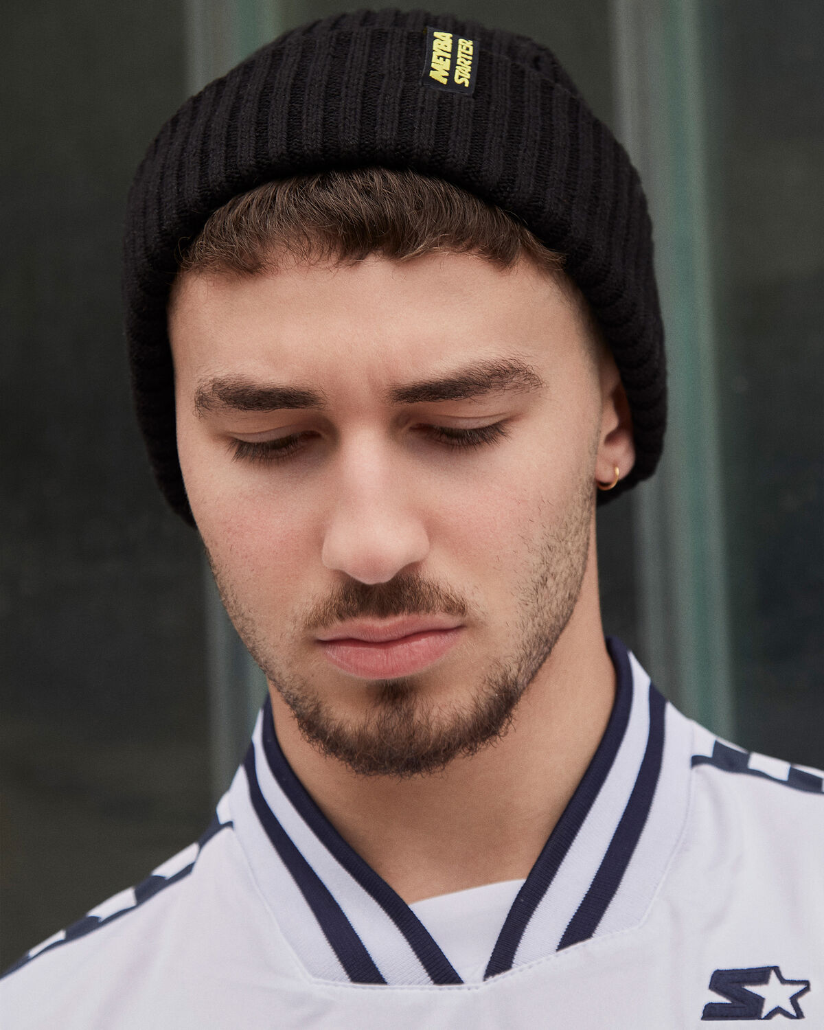 Meyba X Starter Tab Beanie, Black, hi-res