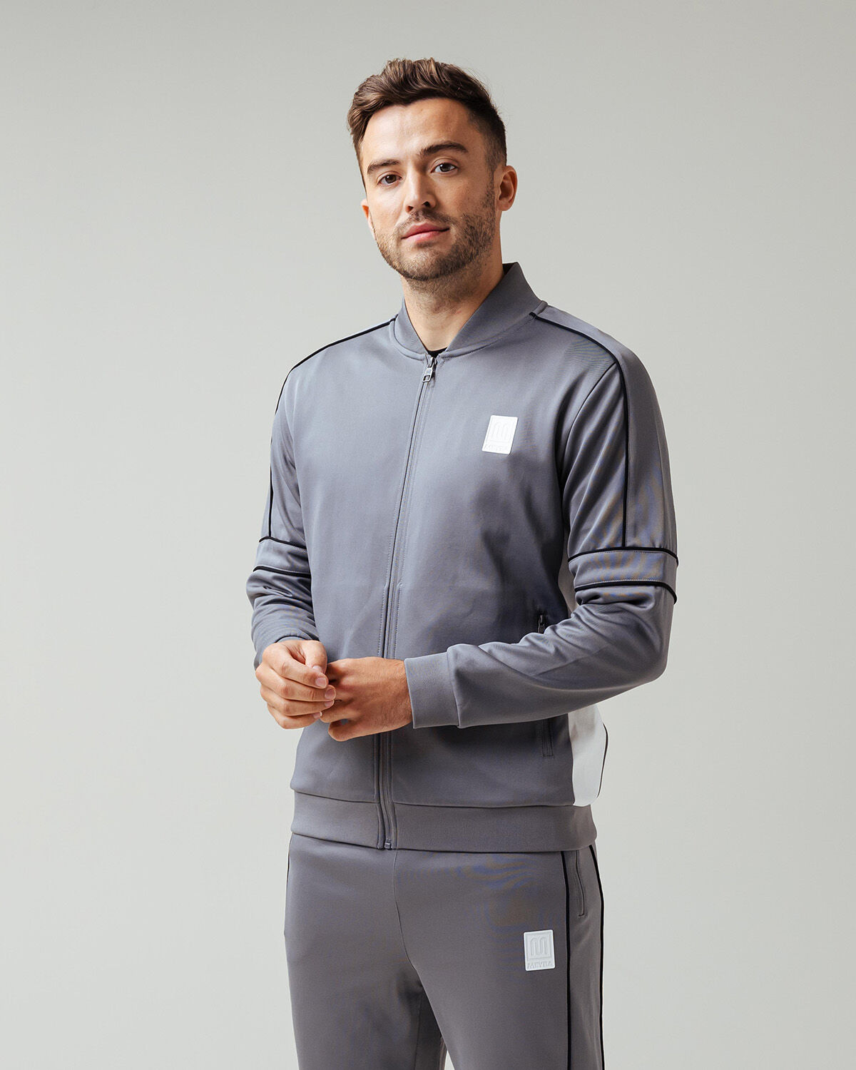 MEYBA MIRAS TRACK JACKET, Grey, hi-res