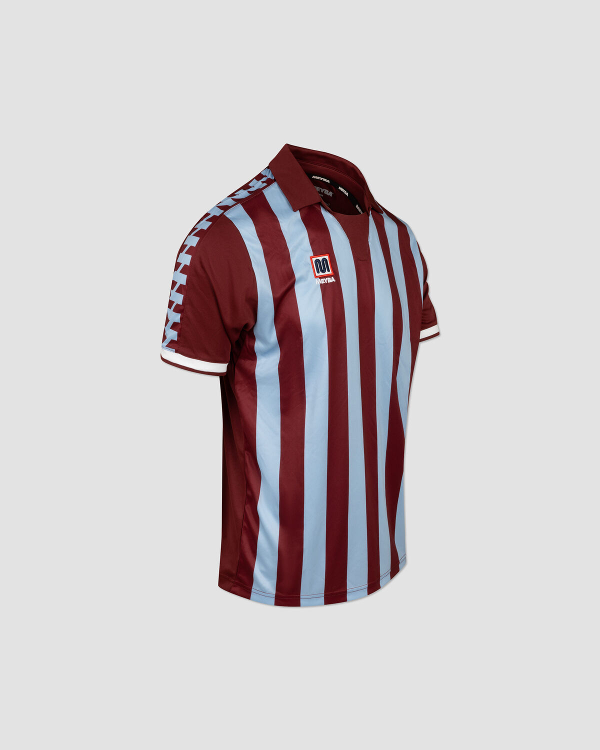 MEYBA Alpha Stripe Jersey, Claret/Bluebell, hi-res