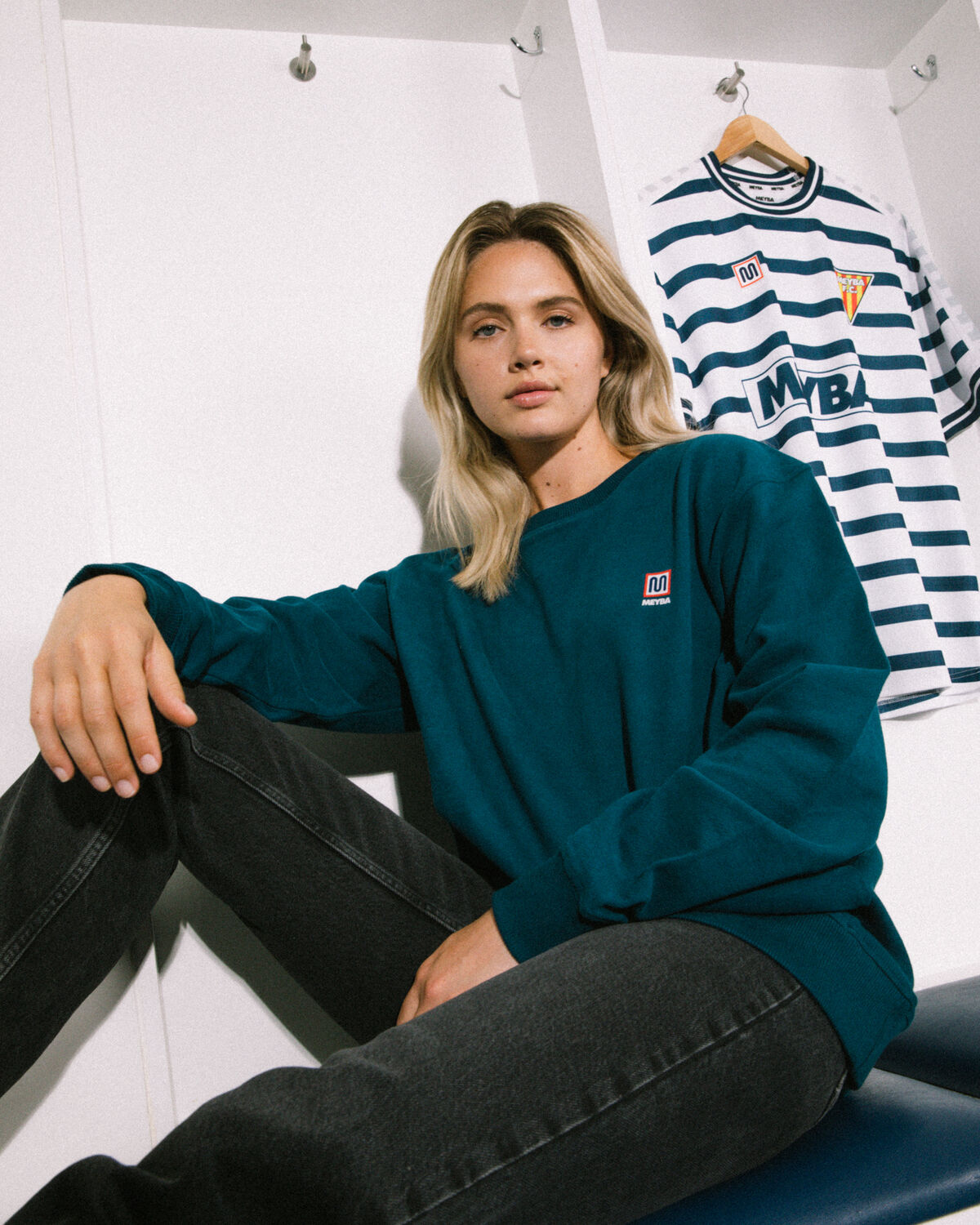 Meyba the McQueen Sweat, Turquiose, hi-res