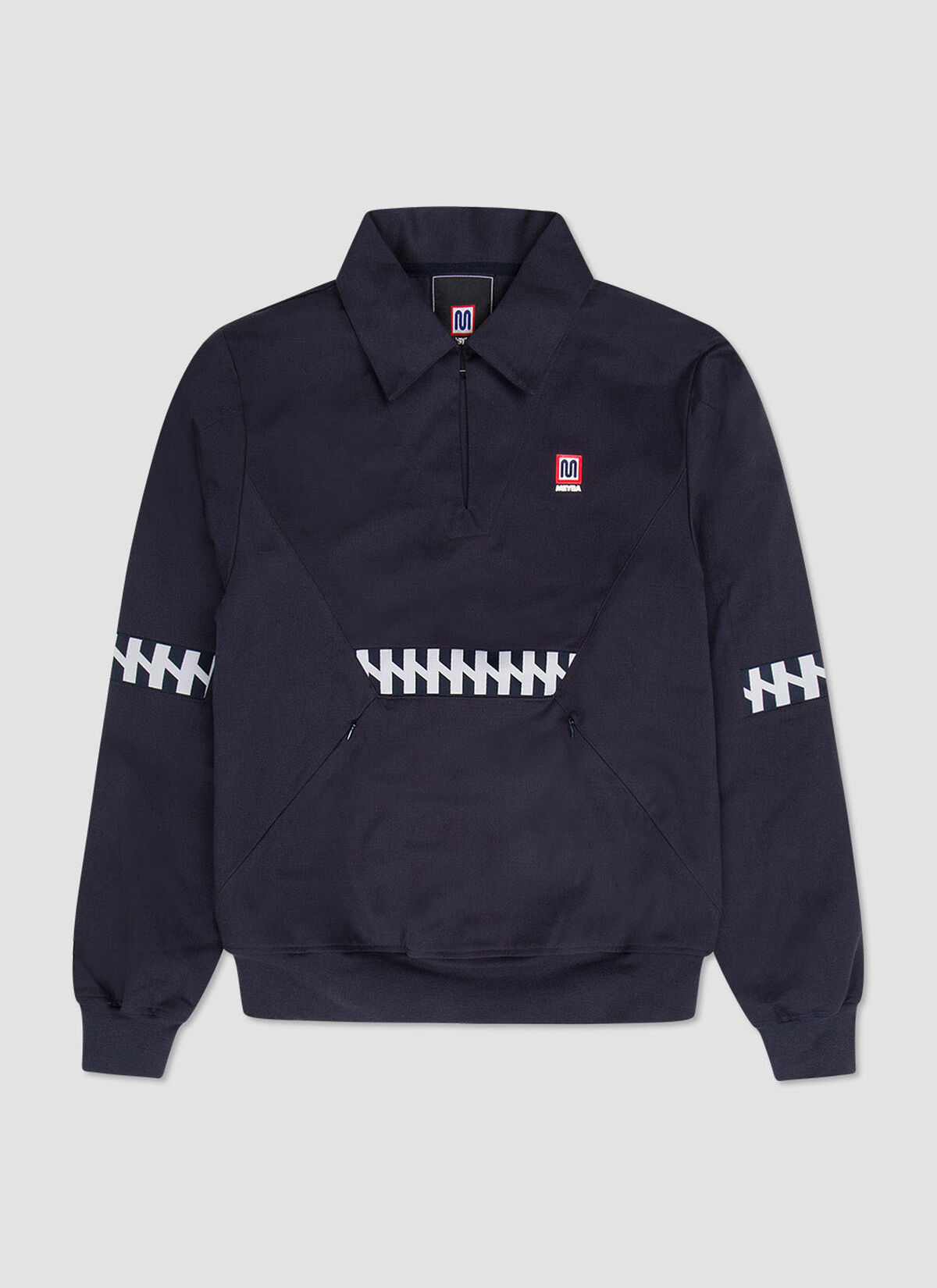 The El Mister Old Skill Drill Top, Navy, hi-res