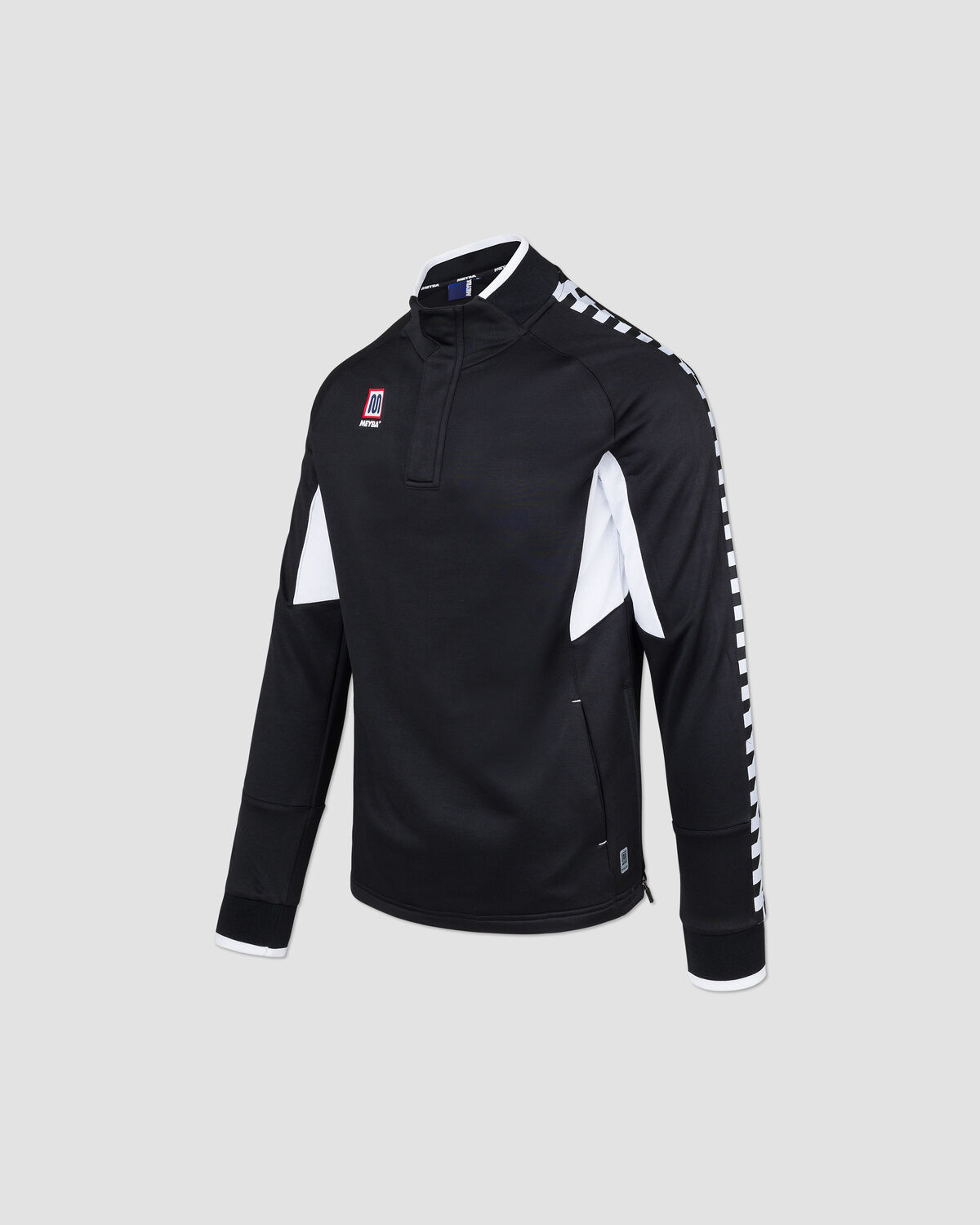 MEYBA Motion Half Zip Sweat, Black, hi-res
