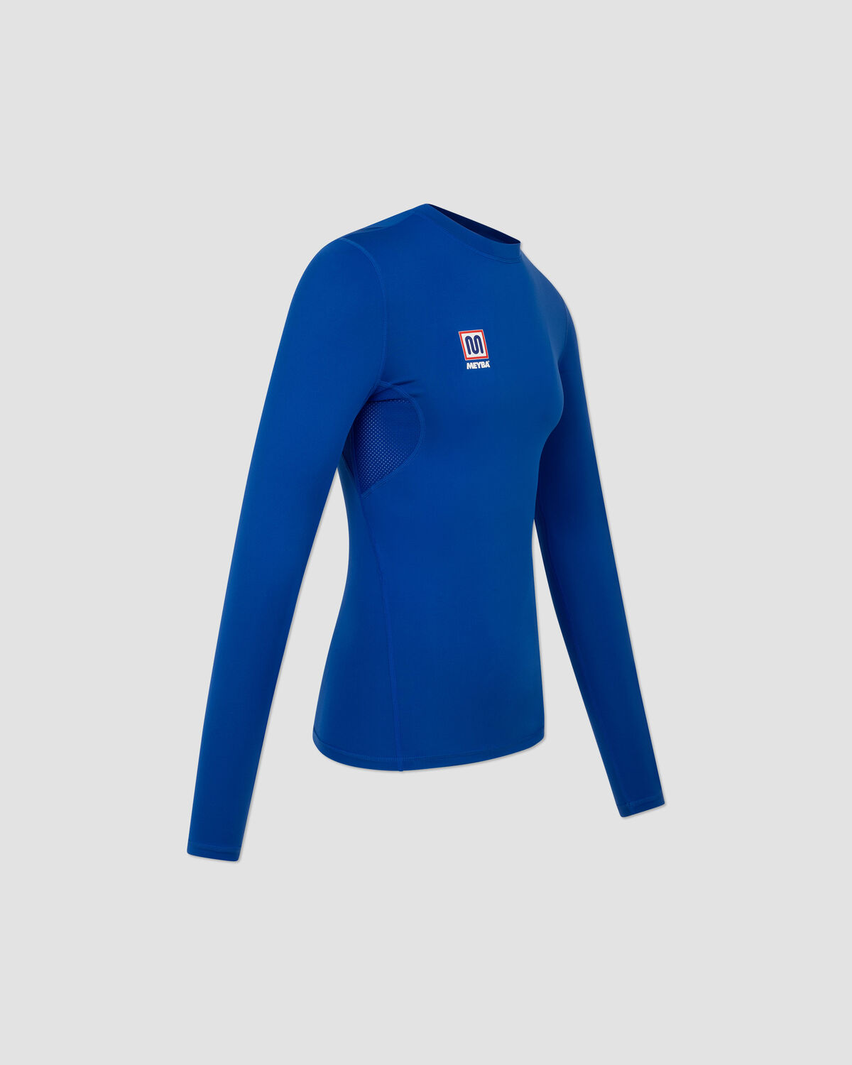 MEYBA Long Sleeve Base Layer, Blue, hi-res