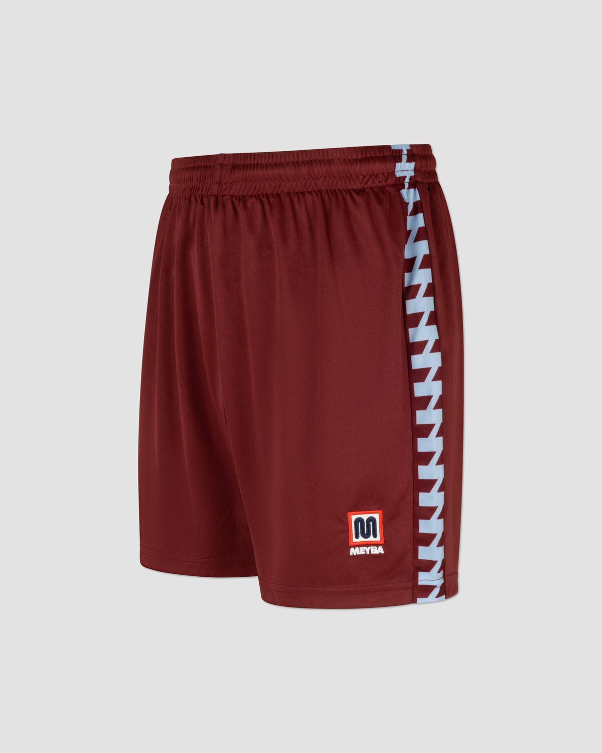 Mey Alpha Matchday Short, Claret/Bluebell, hi-res
