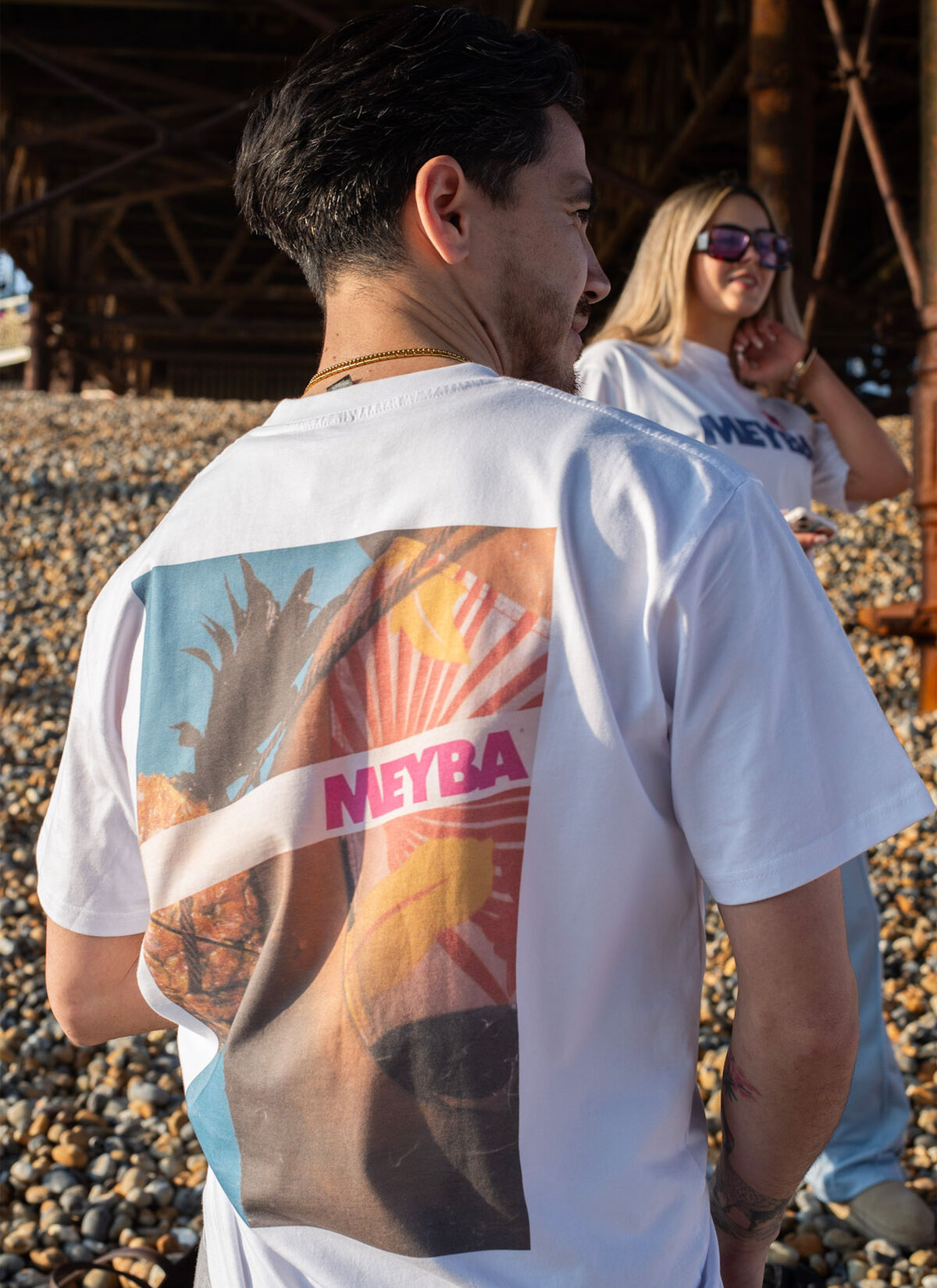 MEYBA Pineapple Tee, White, hi-res