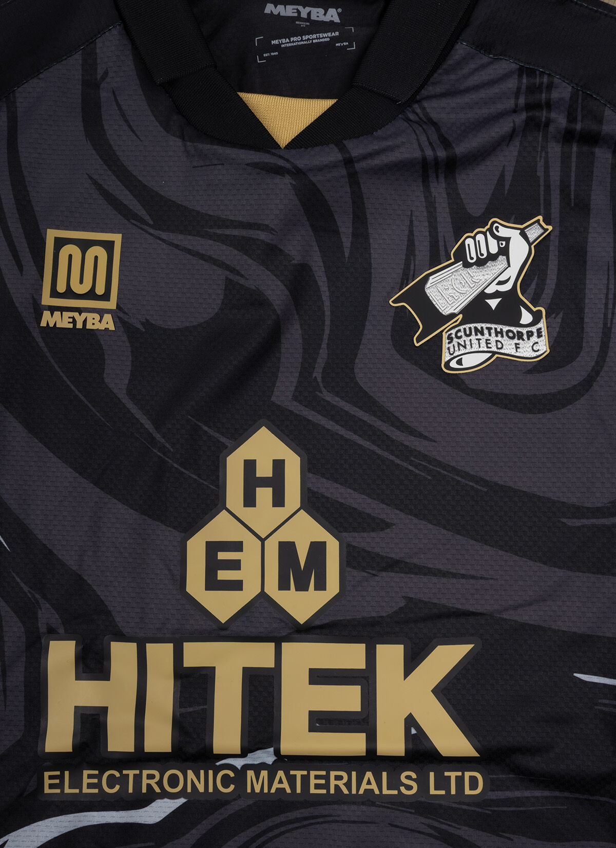 Scunthorpe Utd 25/26 3rd Jers, Black, hi-res