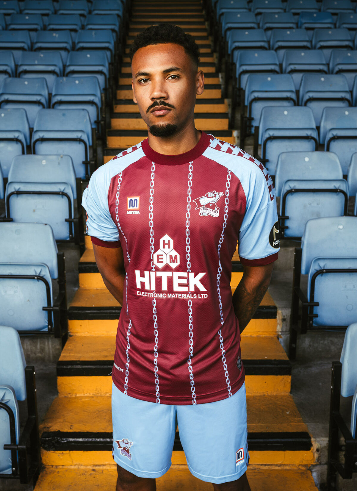 Scunthorpe Utd 25/26 Home Jers, Sky light blue, hi-res