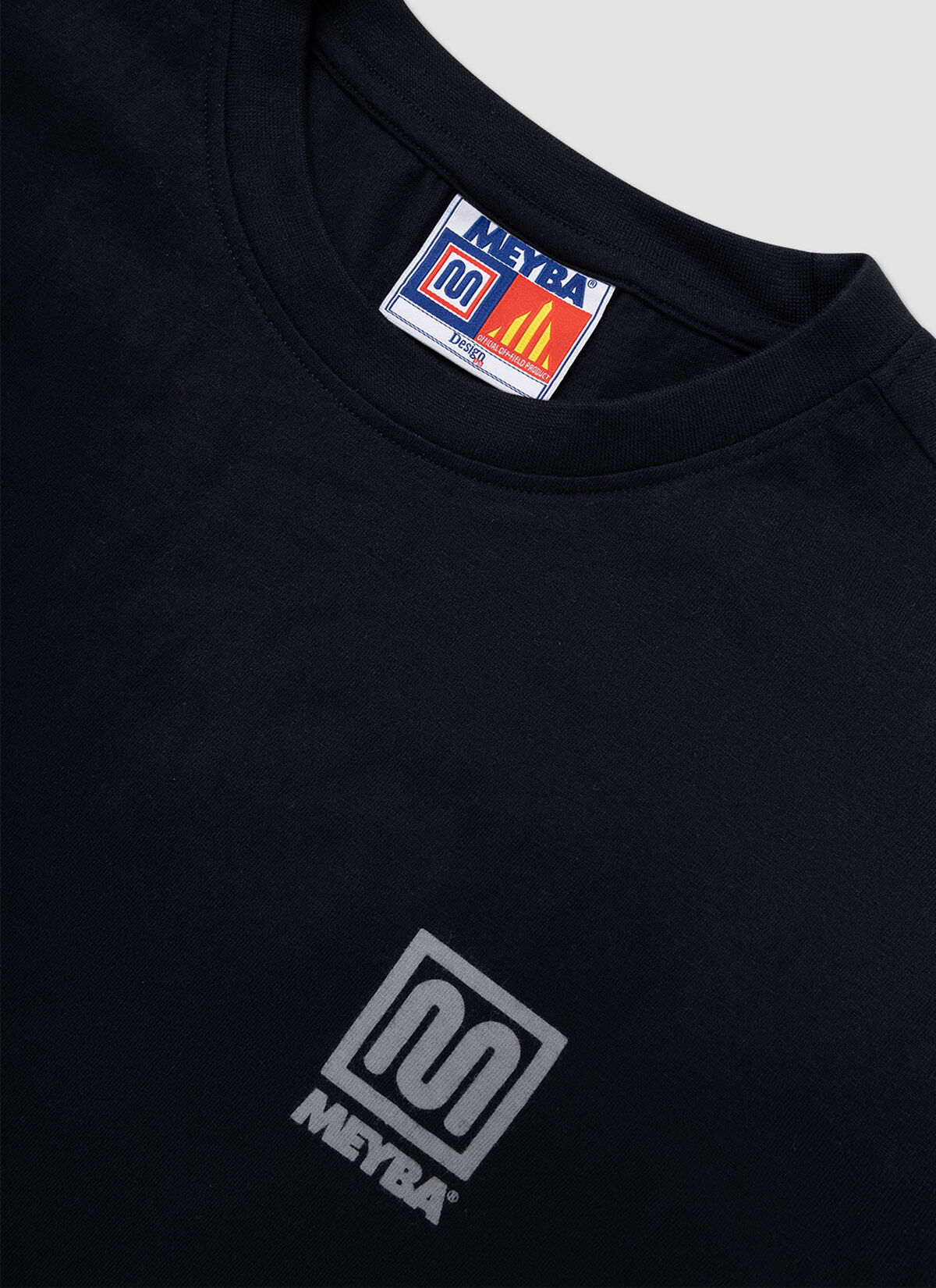 Meyba Noche Discharge Tee - 100% Cotton, Black, hi-res