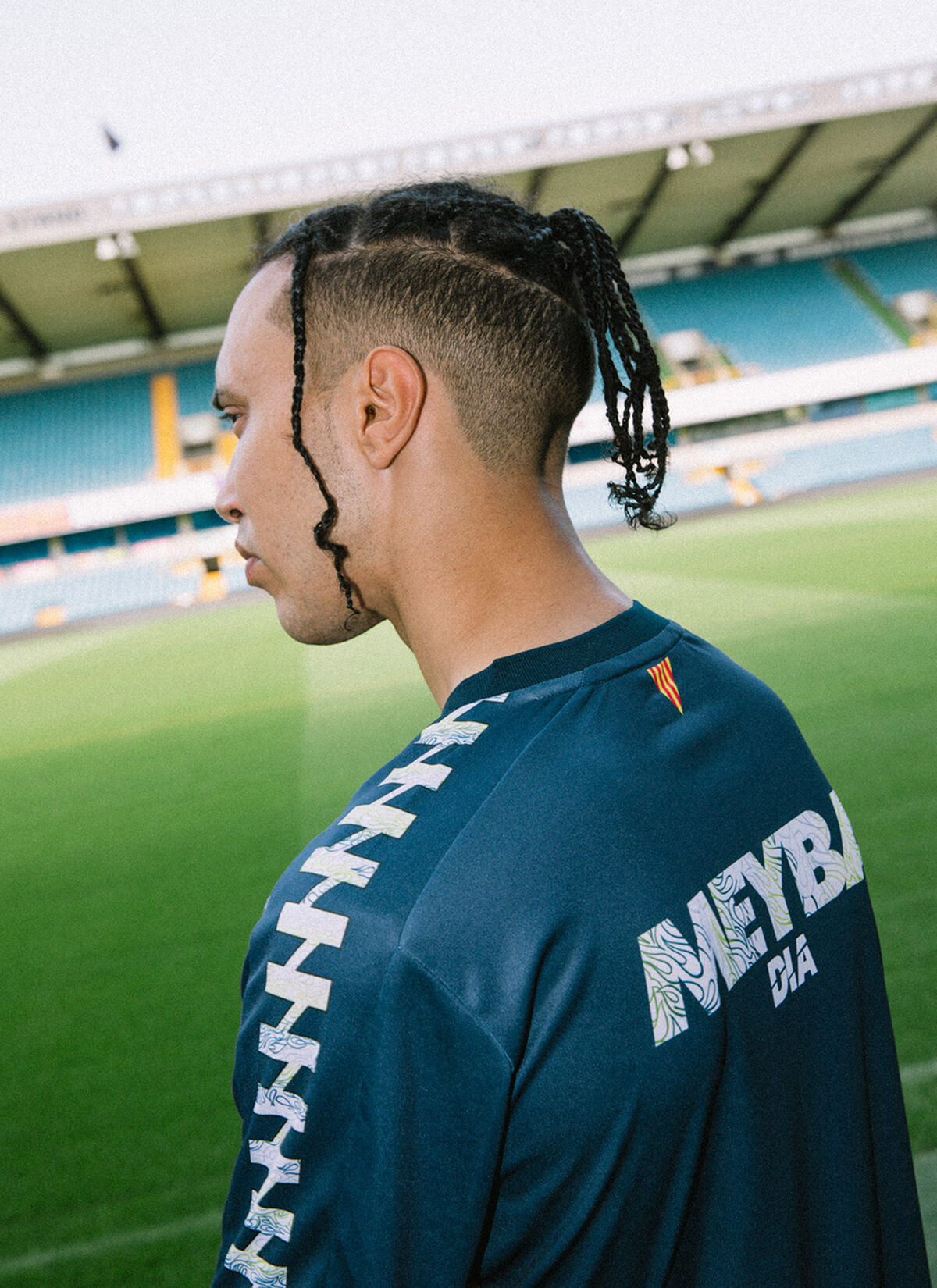 MEYBA Away Dia Pro Shirt, Navy, hi-res