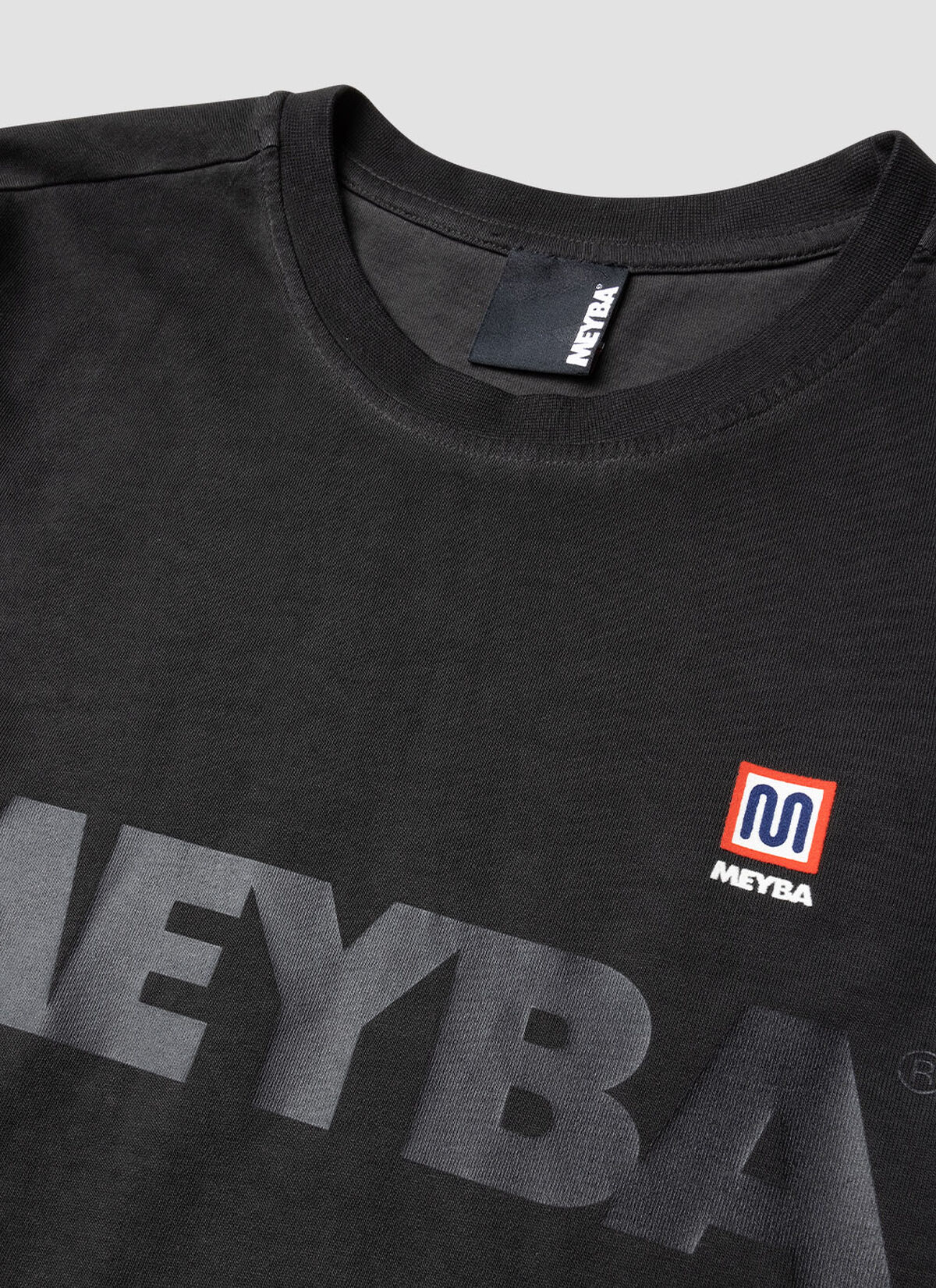 COLD DYE TEE, Black, hi-res