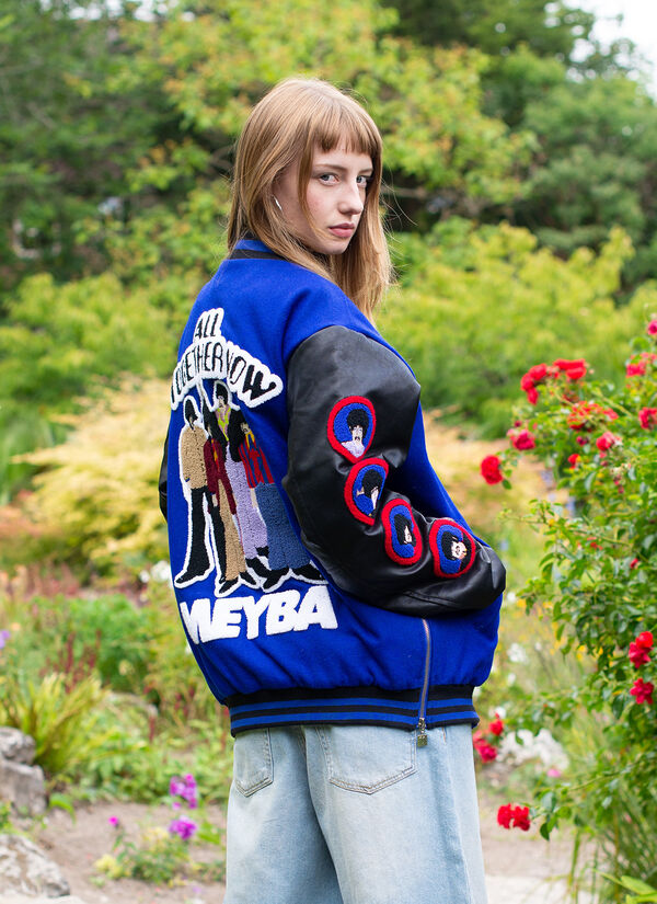 BEATLES Yellow Submarine Varsity Jacket