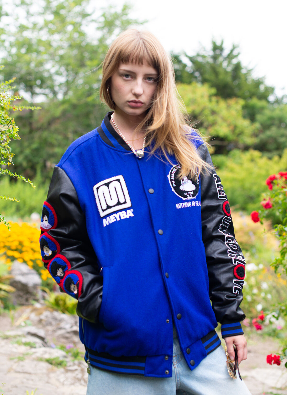 MEYBA x Yellow Sub Jkt, Black/Blue, hi-res