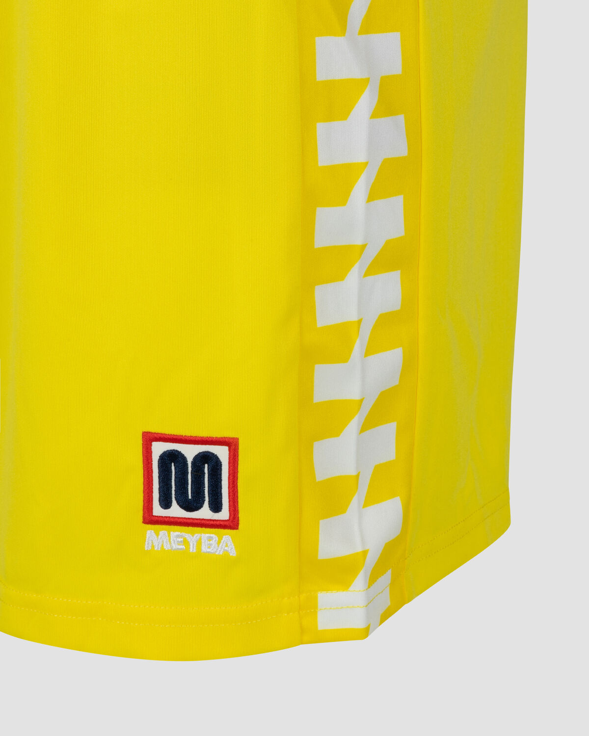 Mey Alpha Matchday Short, Yellow/White, hi-res
